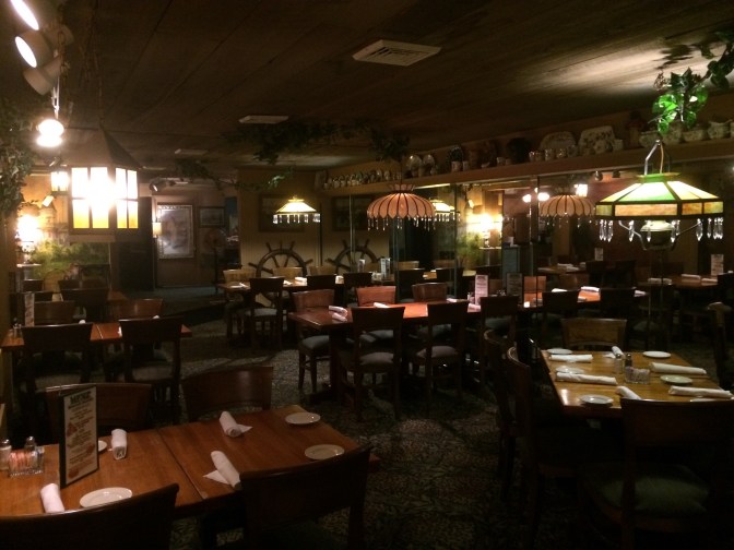 Photo of interior if Menz restaurant