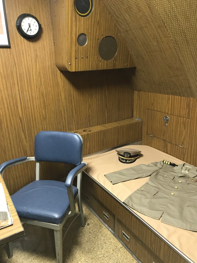 Captain's quarters aboard the Nautilus.
