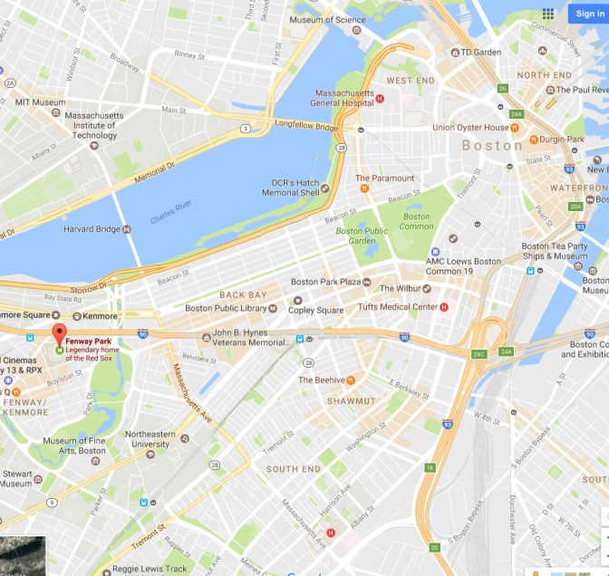 Fenway Map