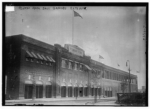 Fenway Park Exterior 1914