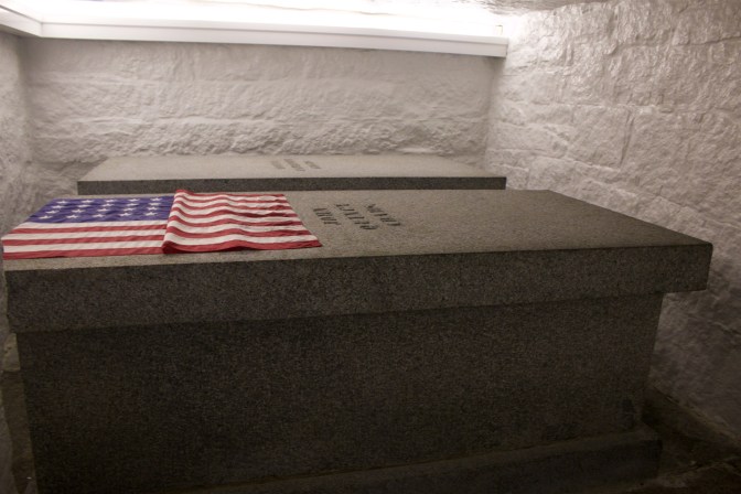 Tombs of John Quincy Adams and Louisa Catherine Johnson Adams.