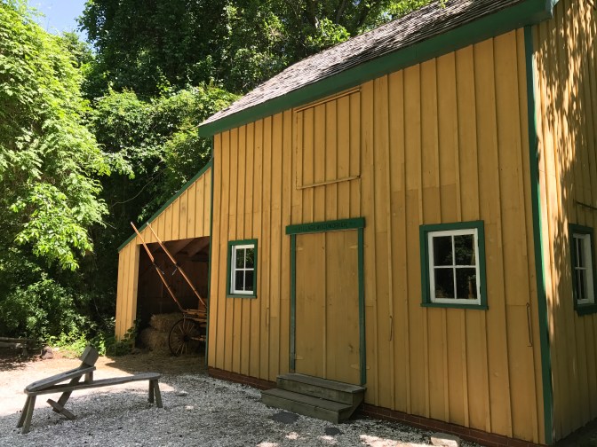 Woodworker's building at Cold Spring.
