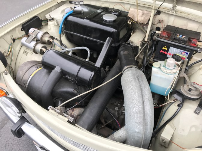 Trabant engine.
