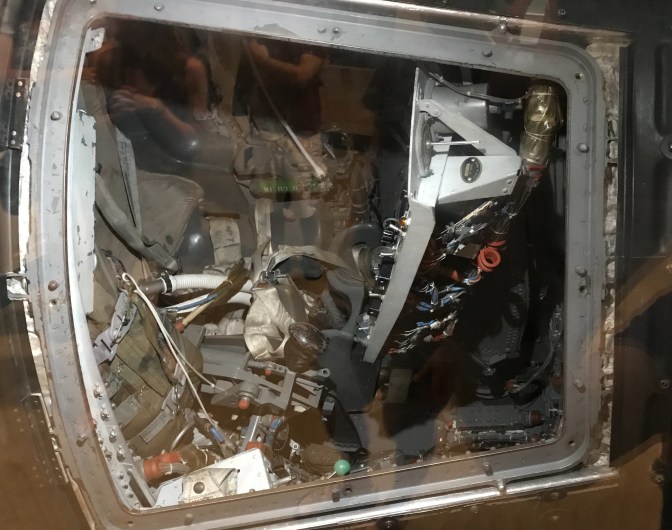 Interior of Freedom 7.