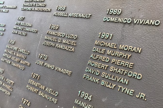 Names of the crew of the Andrea Gail, the fishing vessel that sank in 1991.