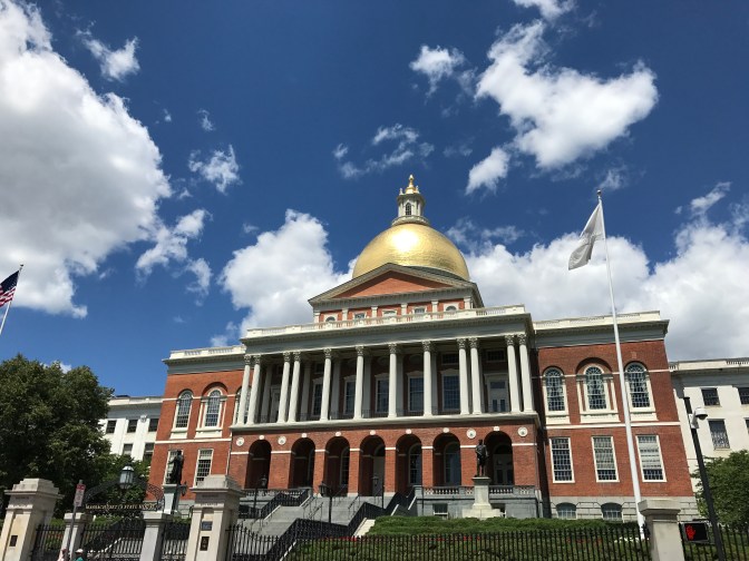 Massachusetts State House.