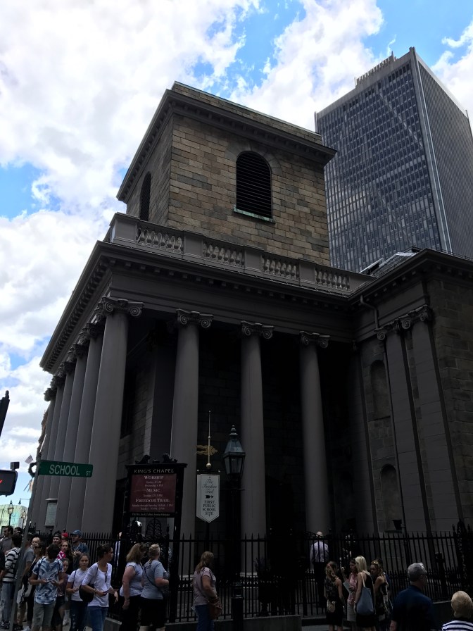 King's Chapel in Boston.