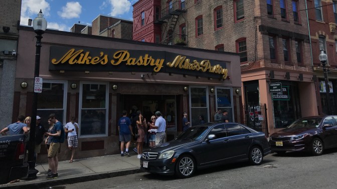 Mike's Pastry in the North End.