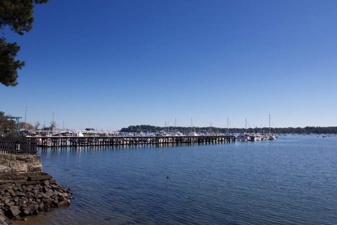 View of Salem harbor.