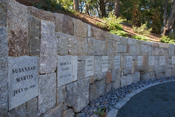 Memorial near Proctor's Ledge.