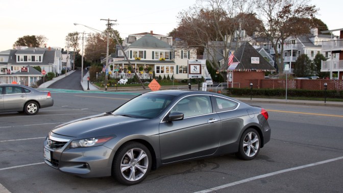 2012 Honda Accord parked along the street in Plymouth.