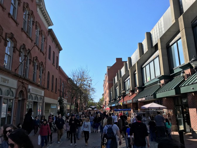 Market and stores on Essex Street.