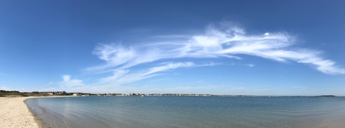 Panorama of Hyannis Harbor.