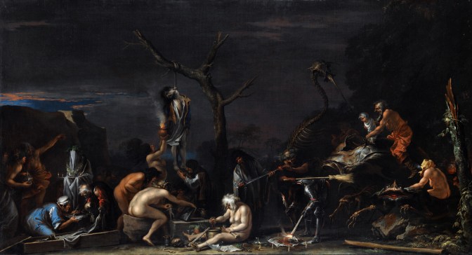 Painting "Witches at Their Incantations."