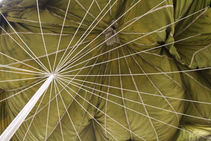WWII parachute.
