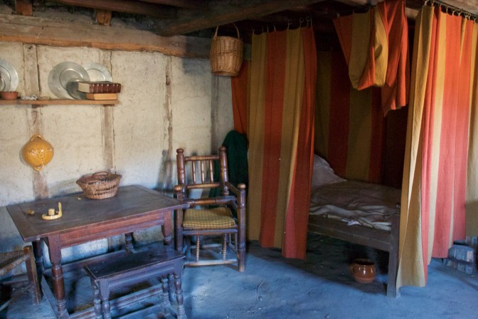 Interior of the Standish House.