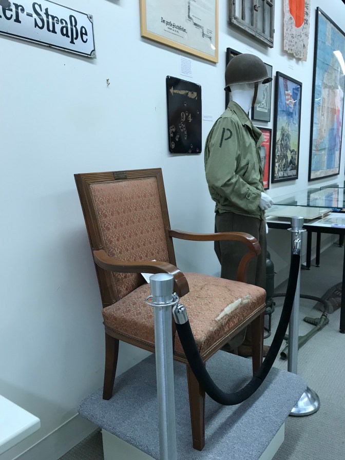 Chair from the Reich Chancellery.