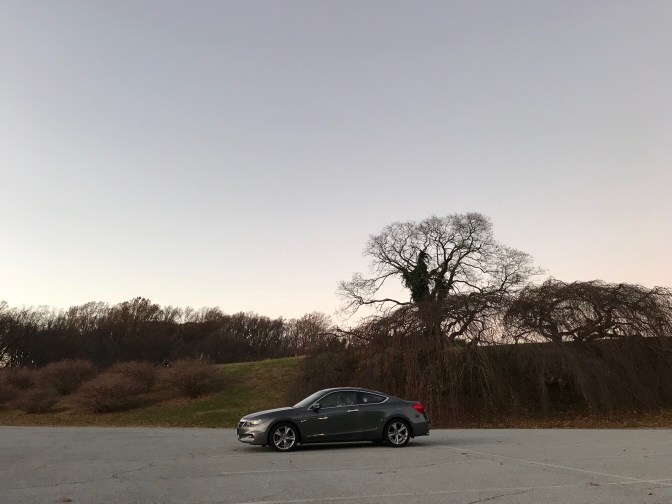 2012 Honda Accord in an empty parking lot.