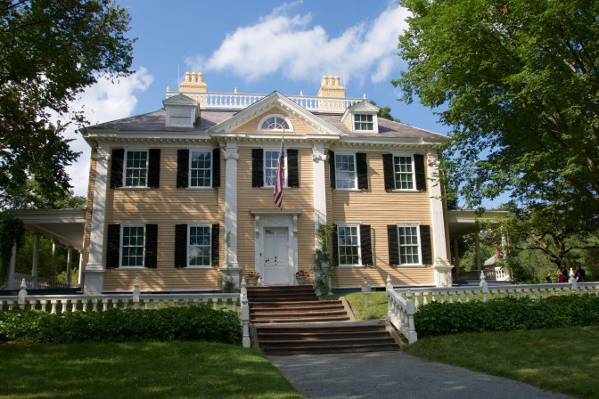 Longfellow House in Cambridge, MA.