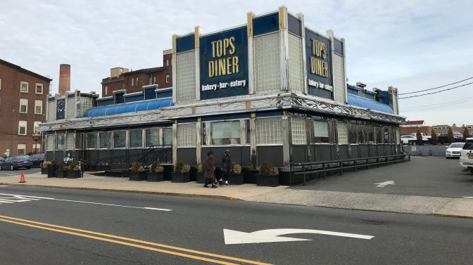 Tops Diner in Harrison, NJ.