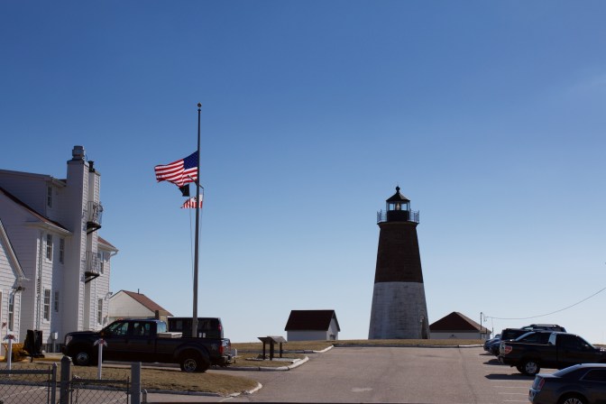 View of Point Judith Light.