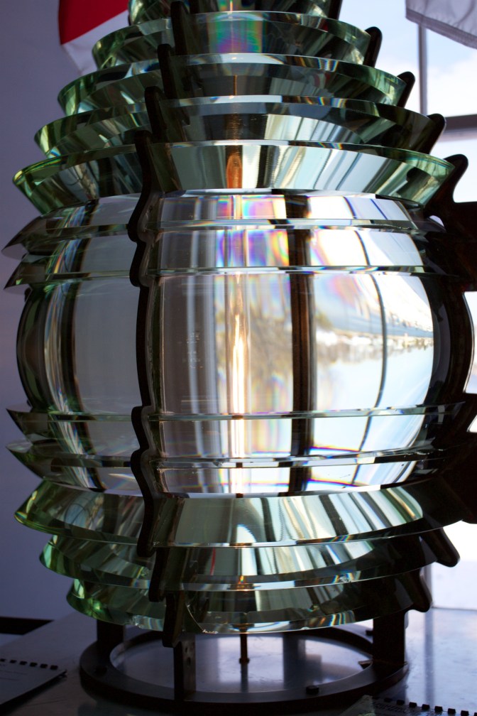 Fresnel lens.