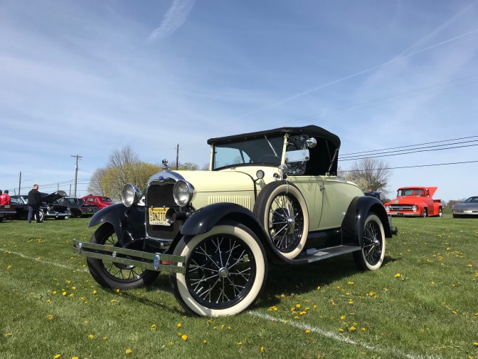 Ford Roadster convertible.