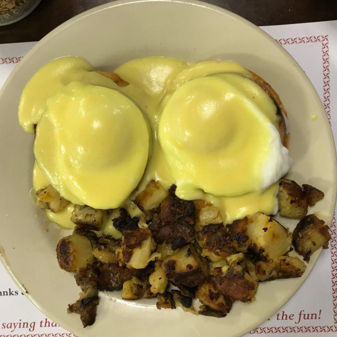 Eggs Benedict.