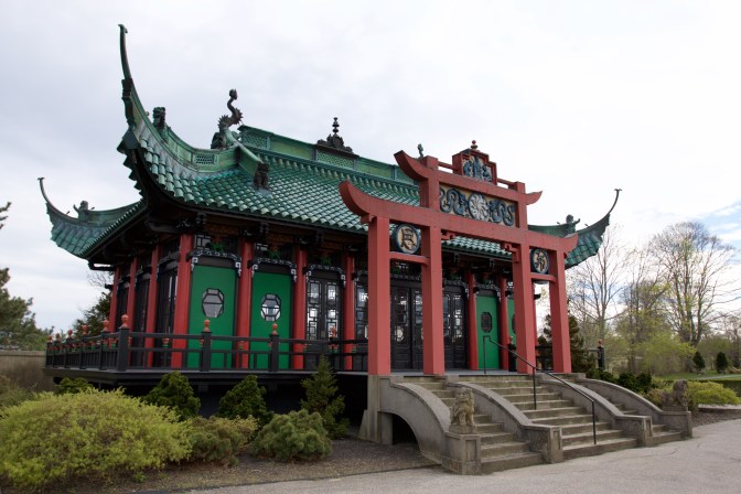 Chinese Tea House on mansion ground.