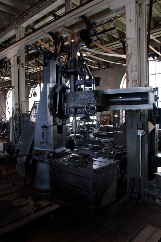 Radial Drill Press.