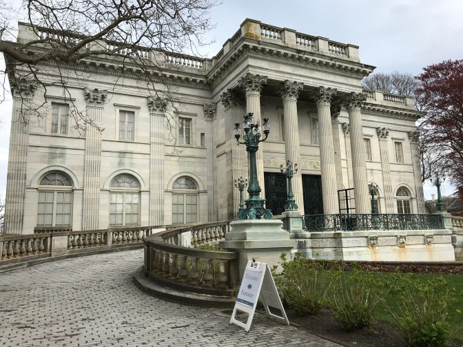 Exterior of Marble House.