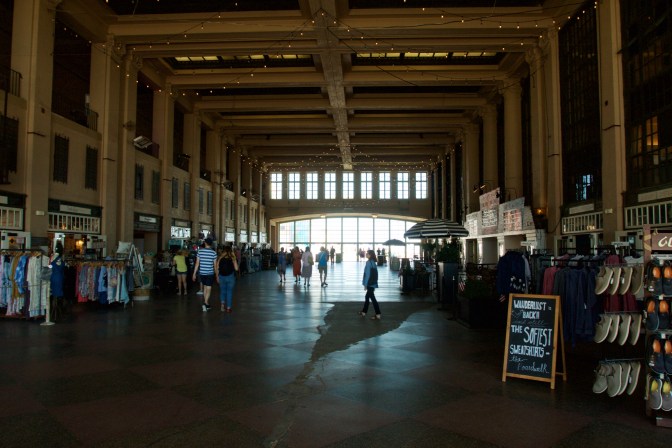 View of the Grand Arcade.
