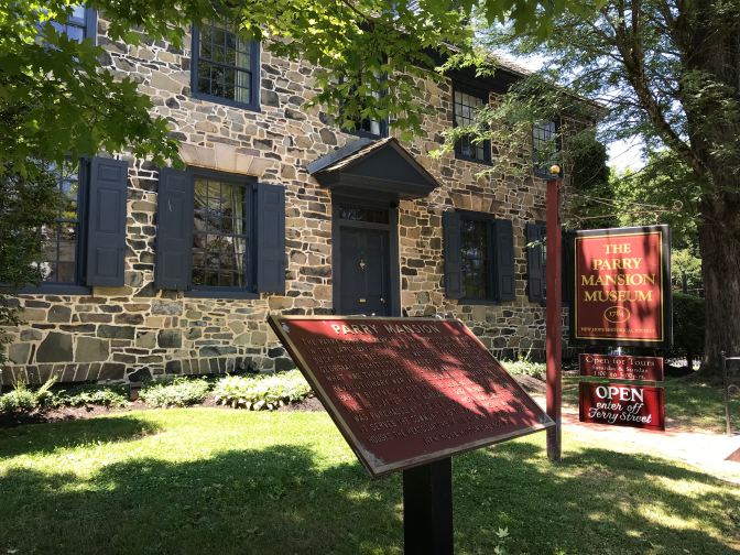 Exterior of the Parry Mansion Museum.