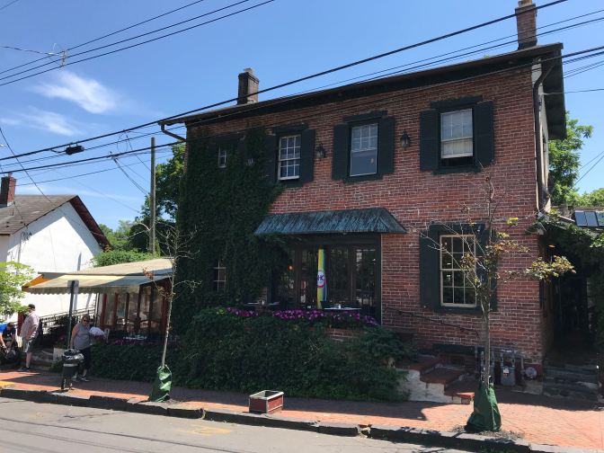 Exterior of Karla's restaurant in New Hope.