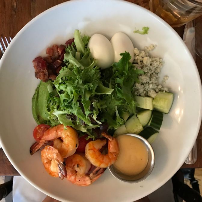 Shrimp Cobb Salad.