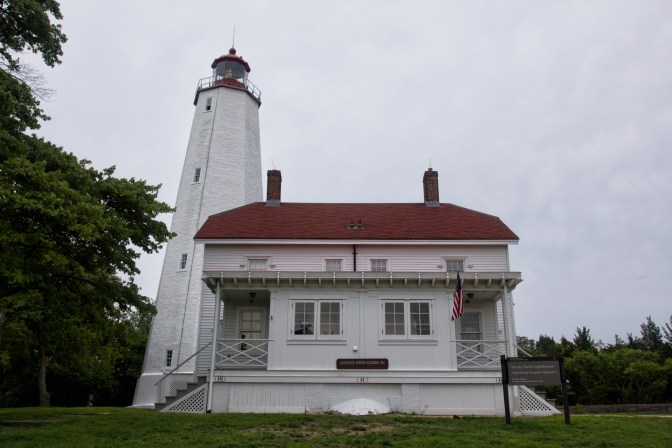 View of Sandy Hook Light.
