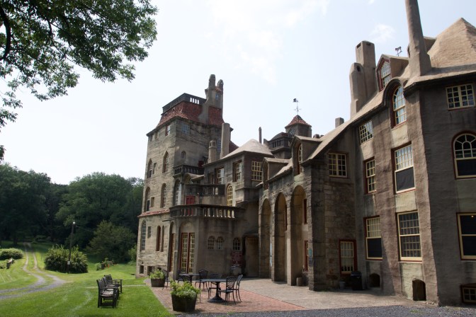 Exterior of Fonthill Castle.