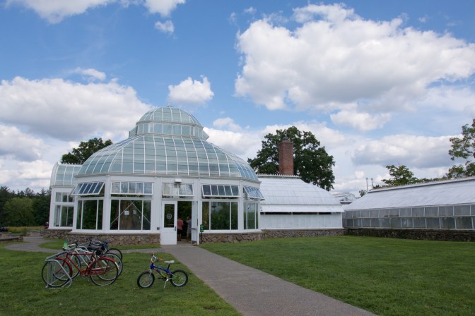 Exterior of the Orchid Range.