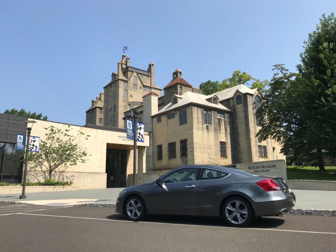 2012 Honda Accord in front of Mercer Museum.