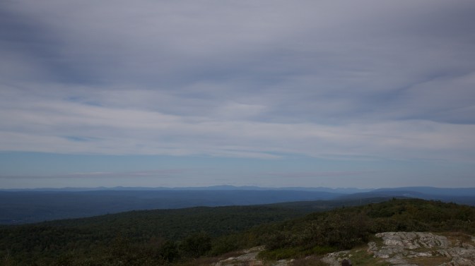 View into the distance, looking toward New York.