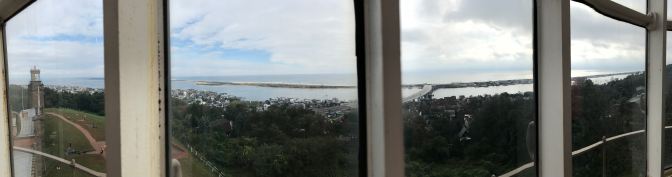 Panorama of view from South Tower.