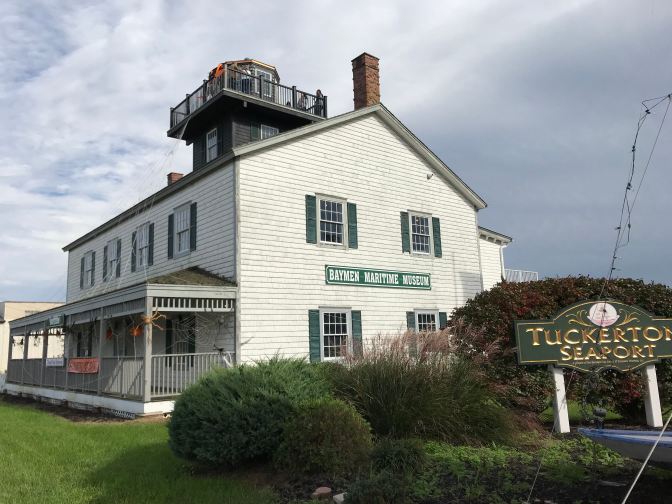 Exterior of Tucker's Island Light.