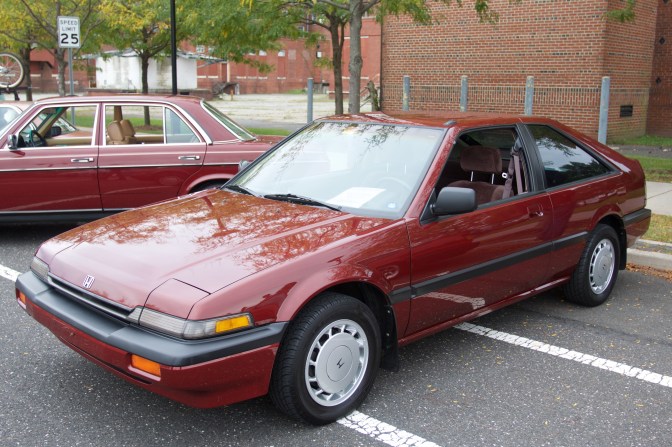 1987 Honda Accord hatchback.