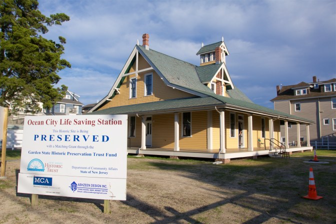 Exterior of US Life Saving Station 30.