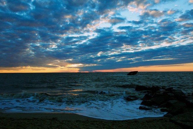 Sunset at Sunset Beach in Cape May, NJ.