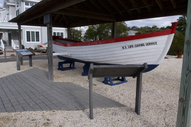 US Life Saving Service lifeboat.