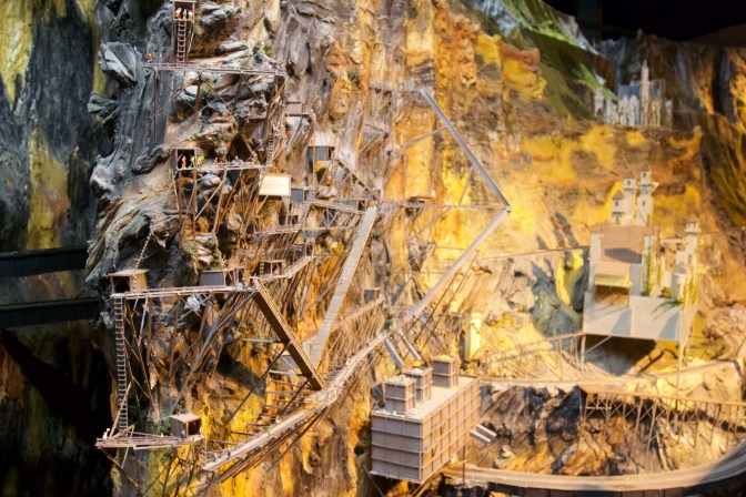 Cliffside mining facility.