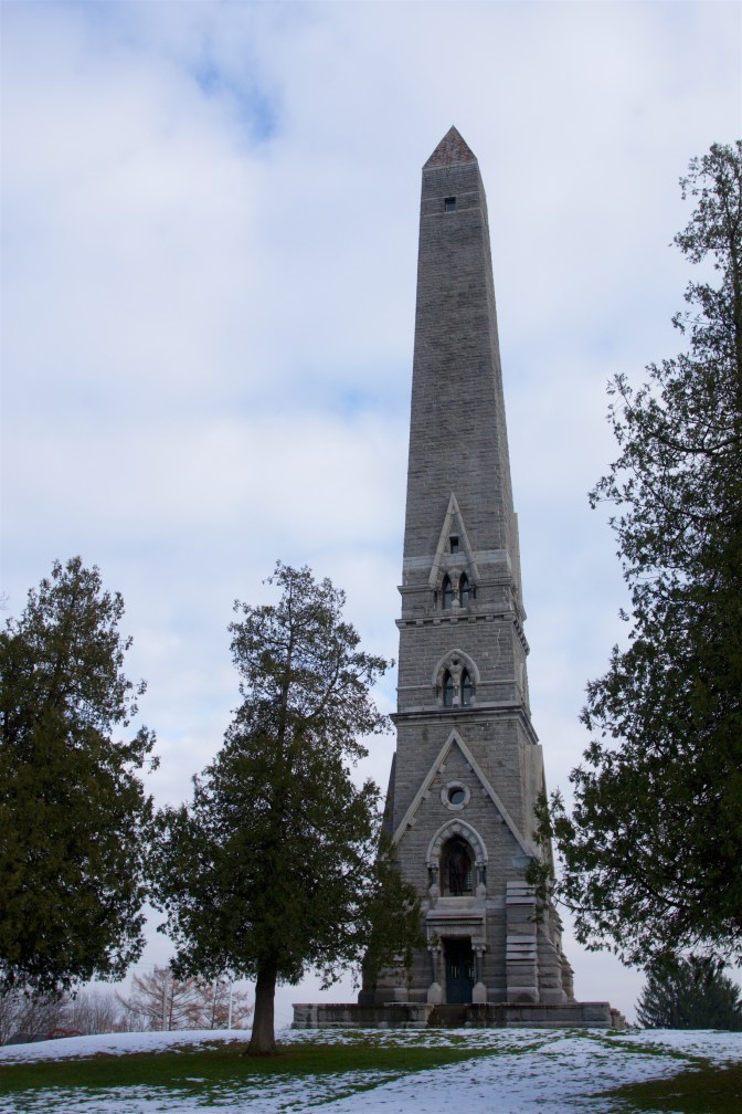 Saratoga Monument Obelisk.