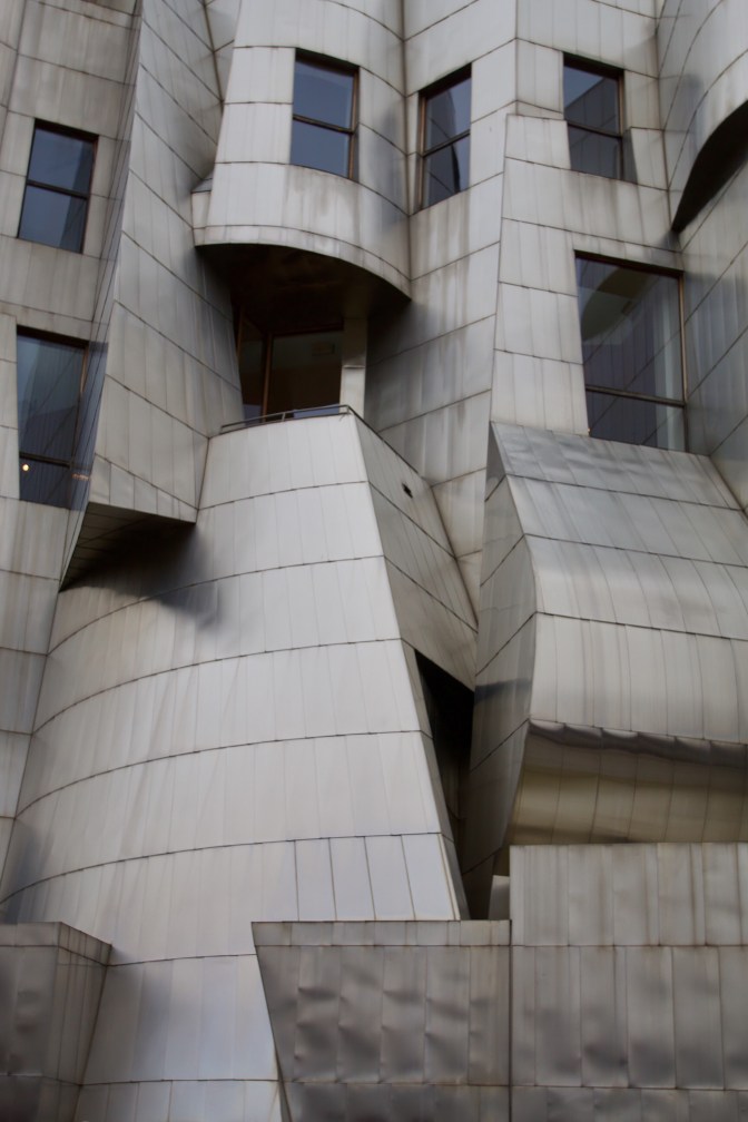 Close up of exterior of museum.