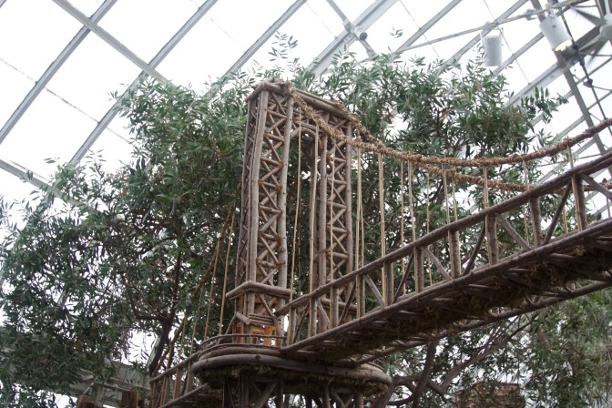 Truss and span of George Washington Bridge.